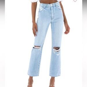 ROLLAS ORIGINAL STRAIGHT in Sunbleach Worn size 28